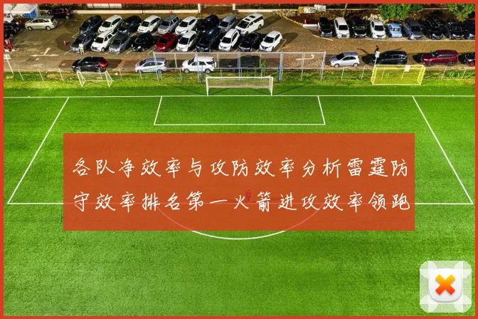 各队净效率与攻防效率分析雷霆防守效率排名第一火箭进攻效率领跑联盟