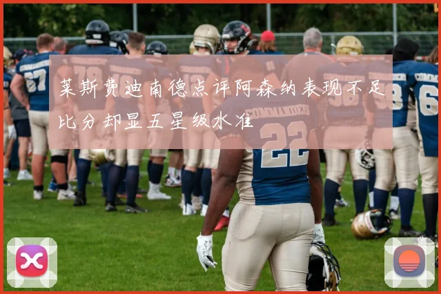 莱斯费迪南德点评阿森纳表现不足比分却显五星级水准